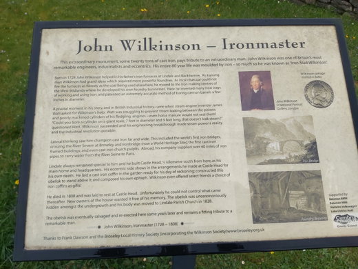 John Wilkinson Obelisk