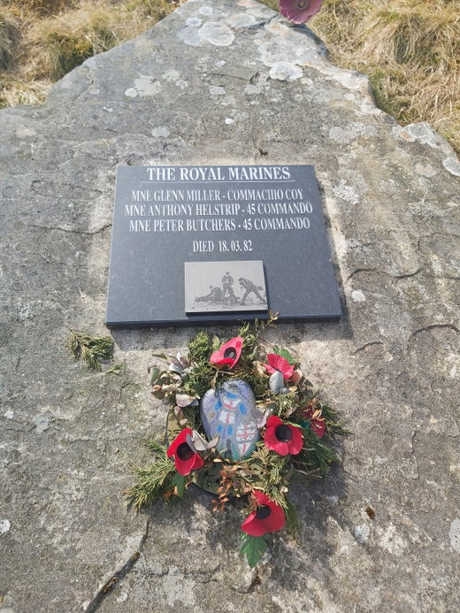 Marine Memorial Otterburn Ranges