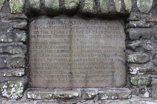 Yarrow War Memorial