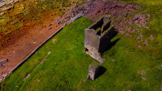 Saltom Pit Engine House And Fairy Rock