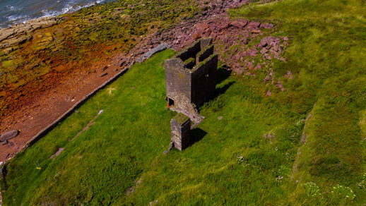 Saltom Pit Engine House And Fairy Rock