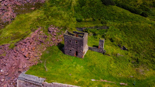 Saltom Pit Engine House And Fairy Rock