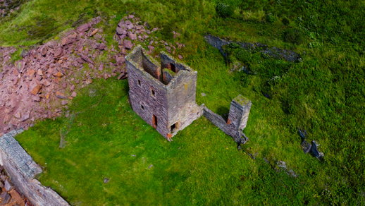 Saltom Pit Engine House And Fairy Rock
