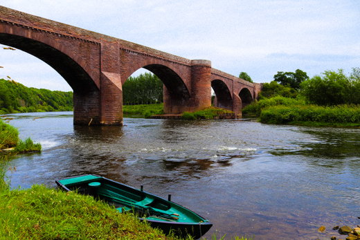 Ladykirk And Norham Bridge