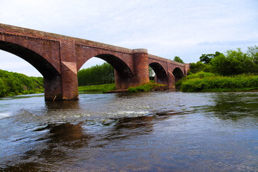 Ladykirk And Norham Bridge