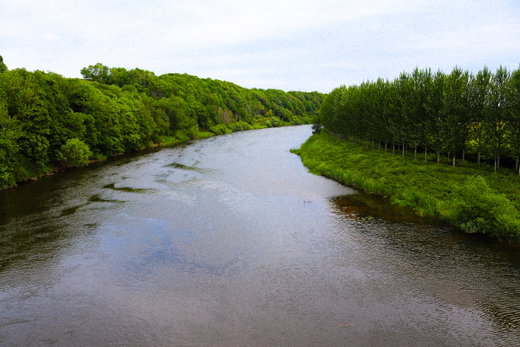 Ladykirk And Norham Bridge