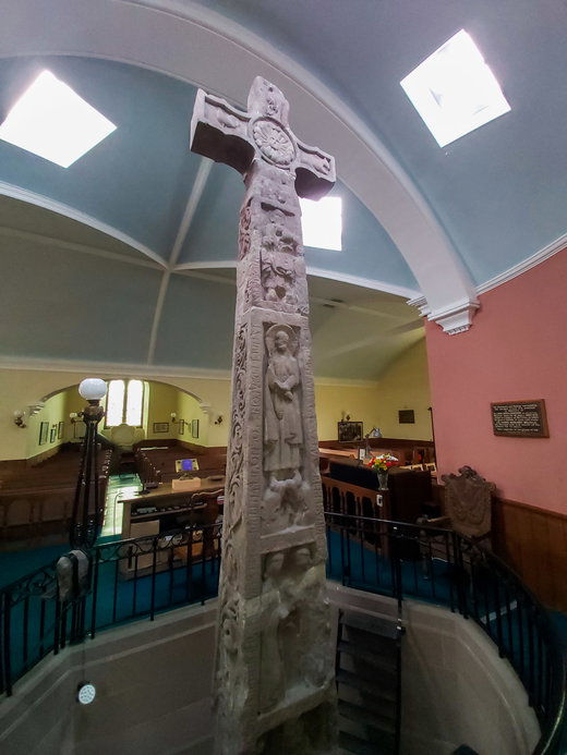 Ruthwell Cross And Church