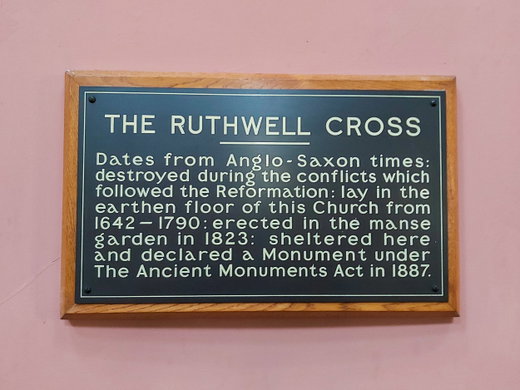 Ruthwell Cross And Church