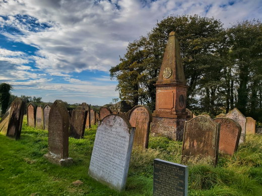 Ruthwell Cross And Church