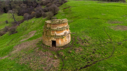 Ruins Of St Lawrence Chapel Dovecot