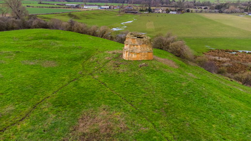 Ruins Of St Lawrence Chapel Dovecot