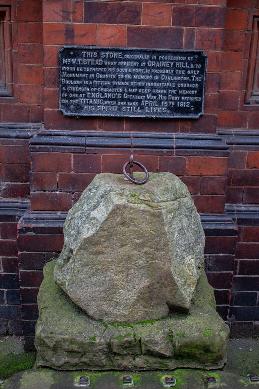 William Stead Memorial Stone
