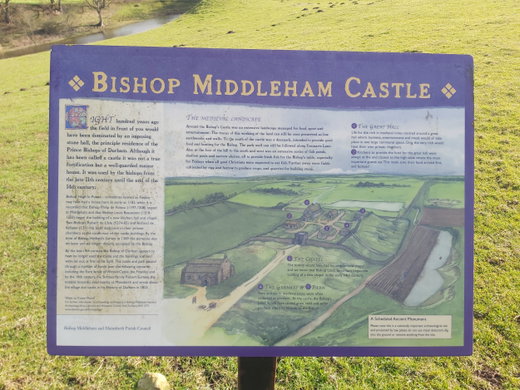 Bishop Middleham Castle
