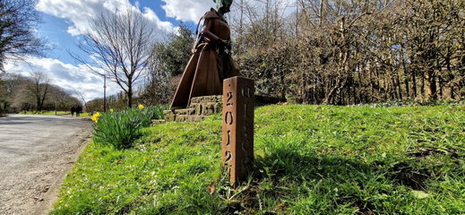 Pendle Witch Alice Nutter Statue