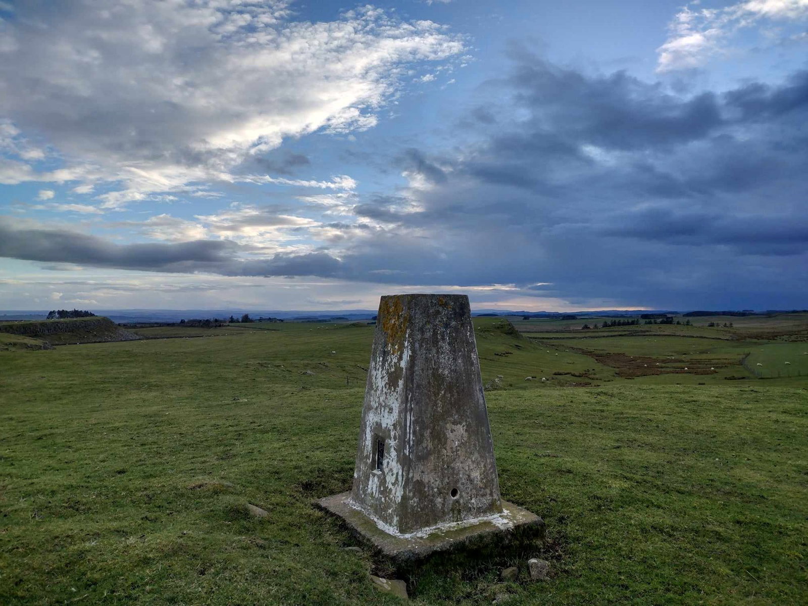 Bavington Crags Trig Point