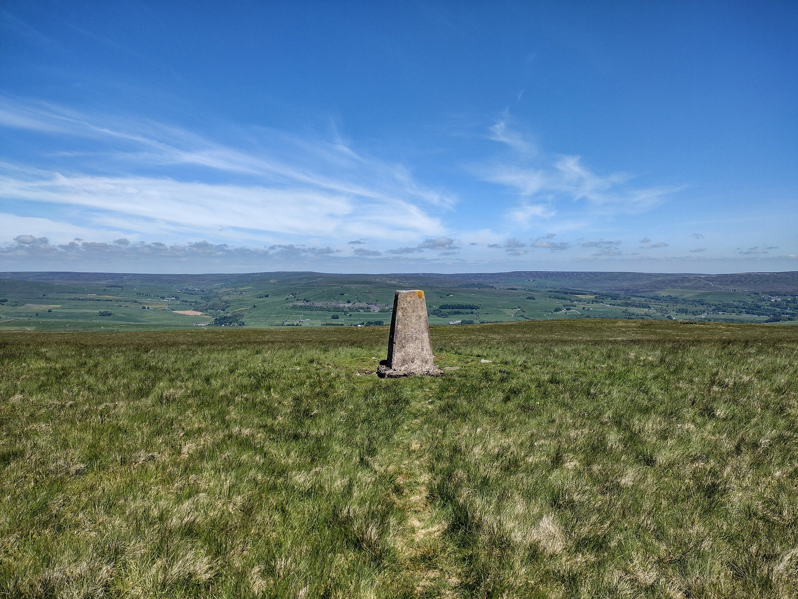 Bollihope Carrs Trig Point