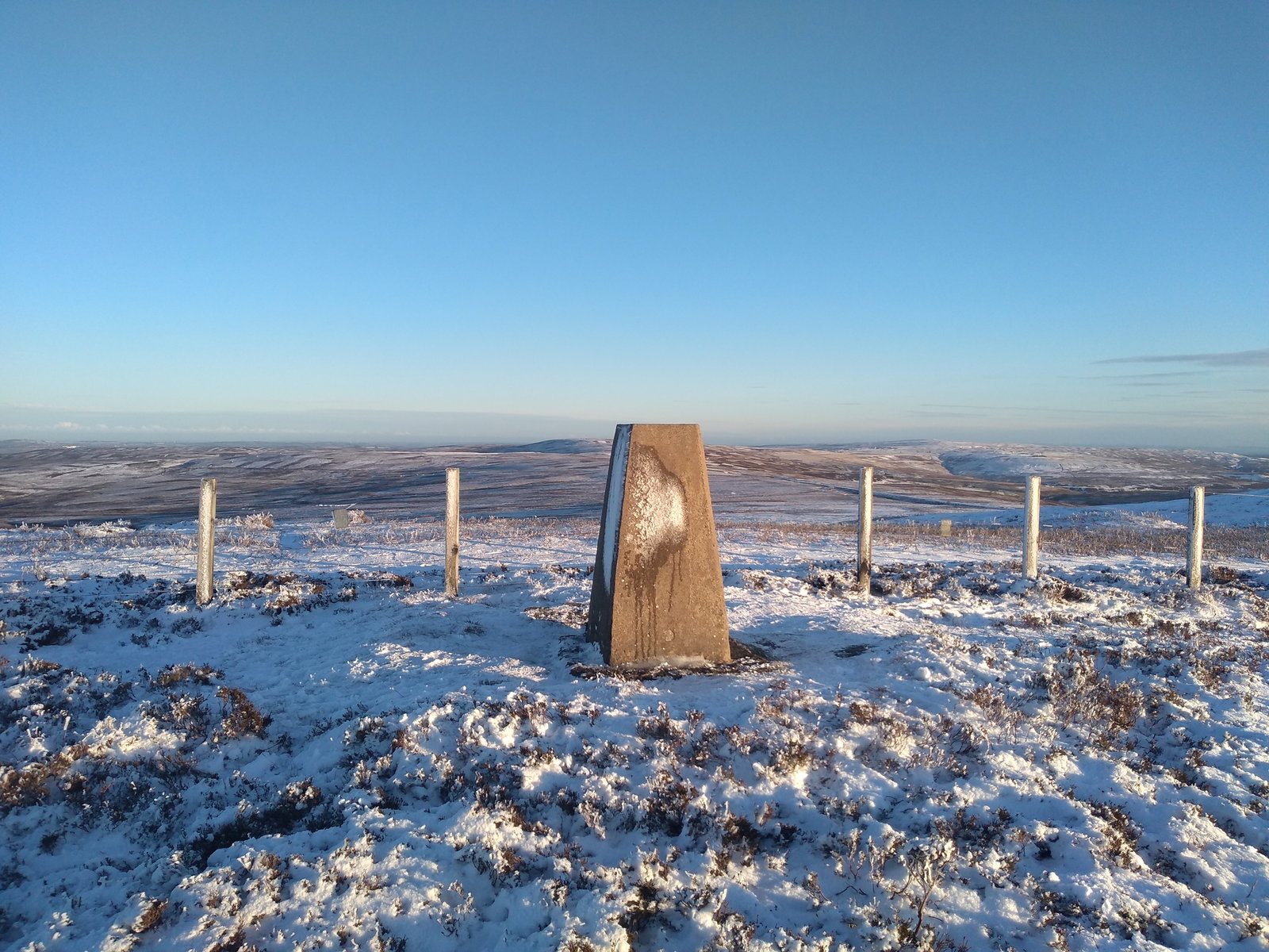 Bolts Law Hunstanworth Trig Point