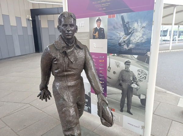 Captain Eric “Winkle” Melrose Brown Statue