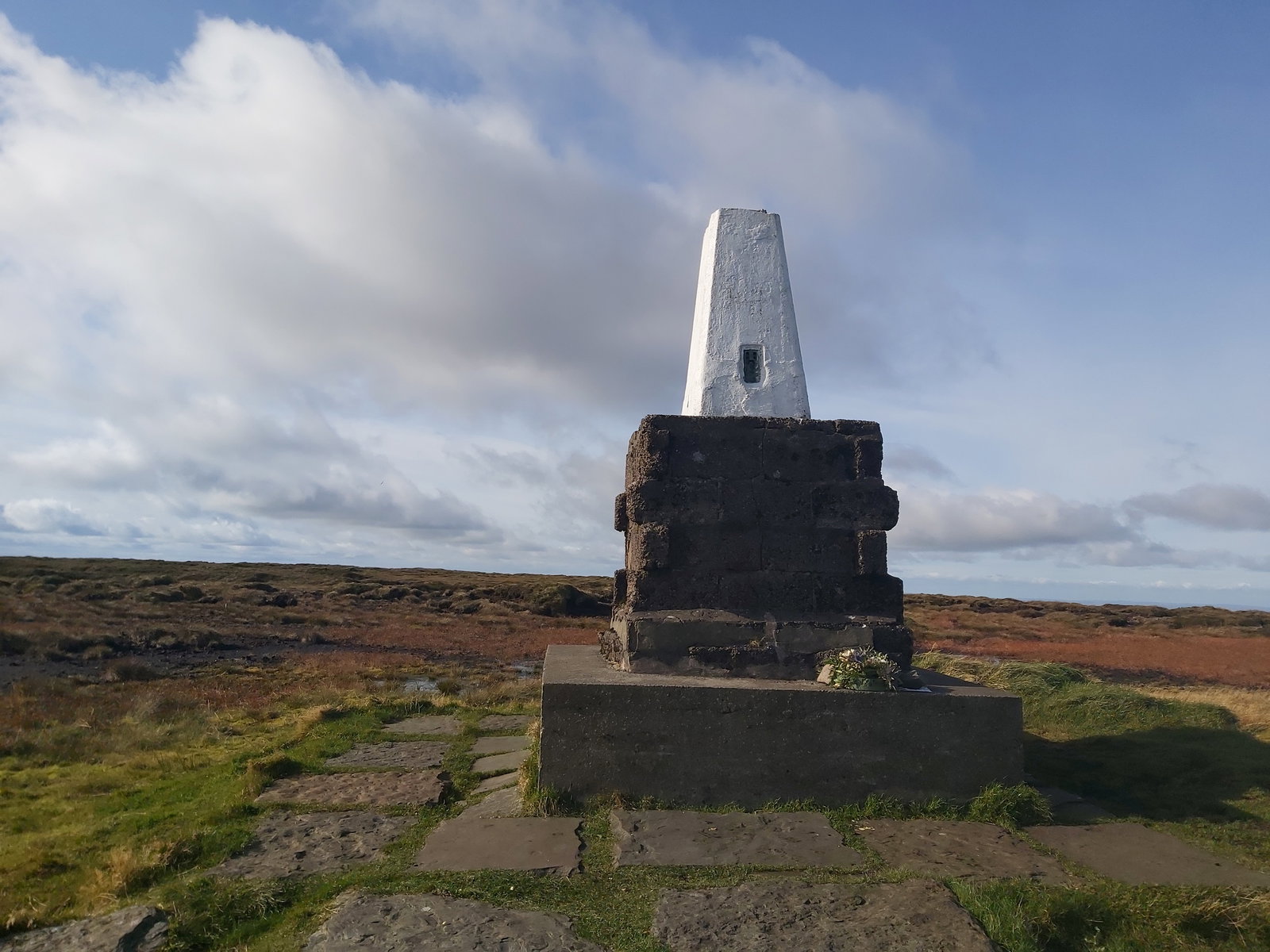 Cheviot Summit Trig Point