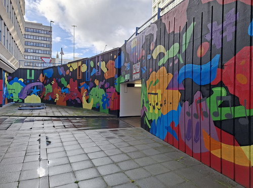 Cuthbert House Mural