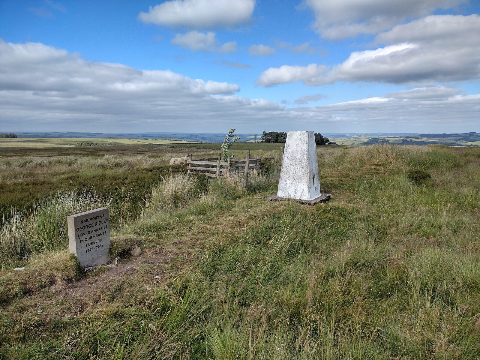Fellhouse Fell Trig Point