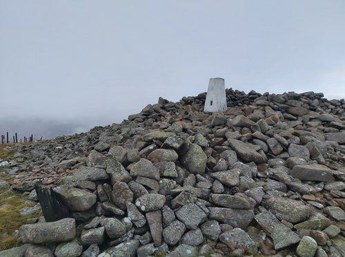 Hedgehope Hill Trig Point