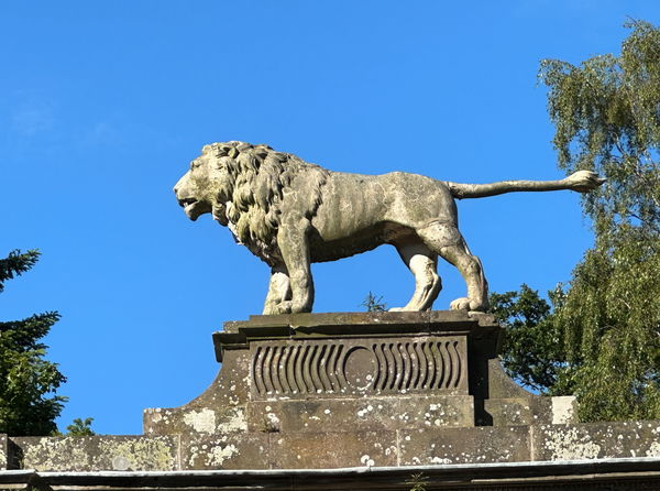 Ladykirk House Lion Gates 