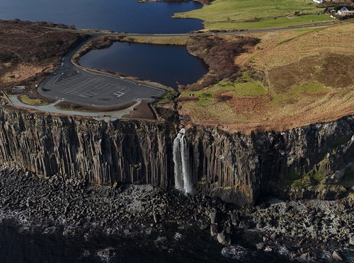 Mealt Waterfall And Kilt Rock