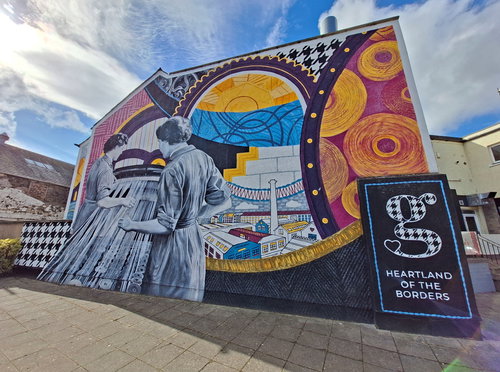Mechanical Flow Mural