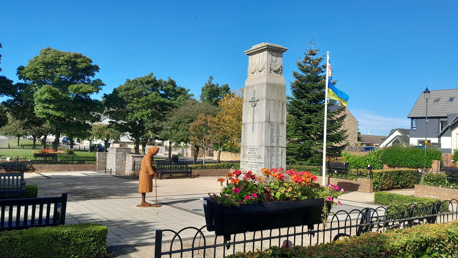 Murton Cenotaph And Children of Mothers