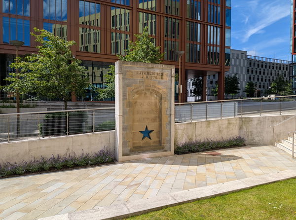 Newcastle Breweries Blue Star Monument
