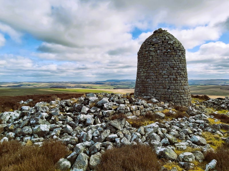Padon Rishell Padon Hill Monument In Otterburn - Fabulous North