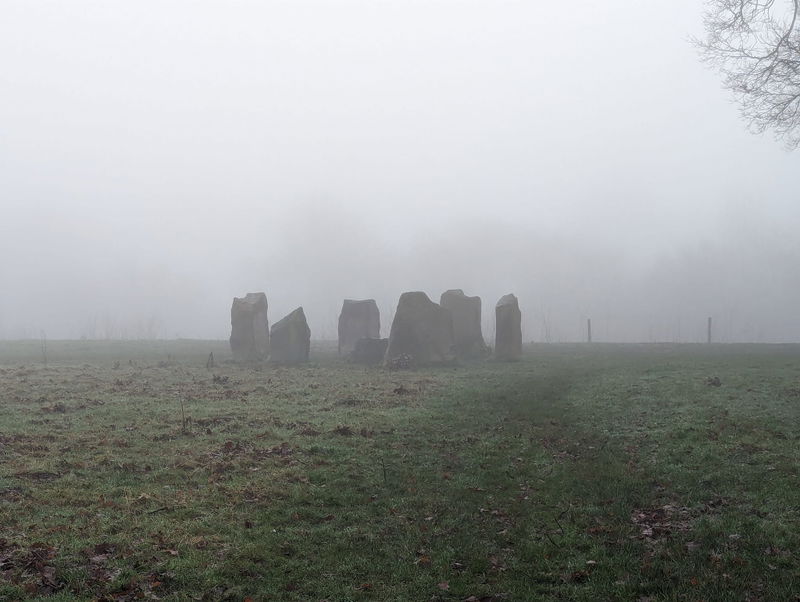 Panoramic Rickerby Rickerby Park Stone Circle In Carlisle - Fabulous North