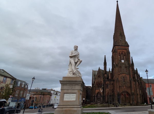 Robert Burns Statue Dumfries