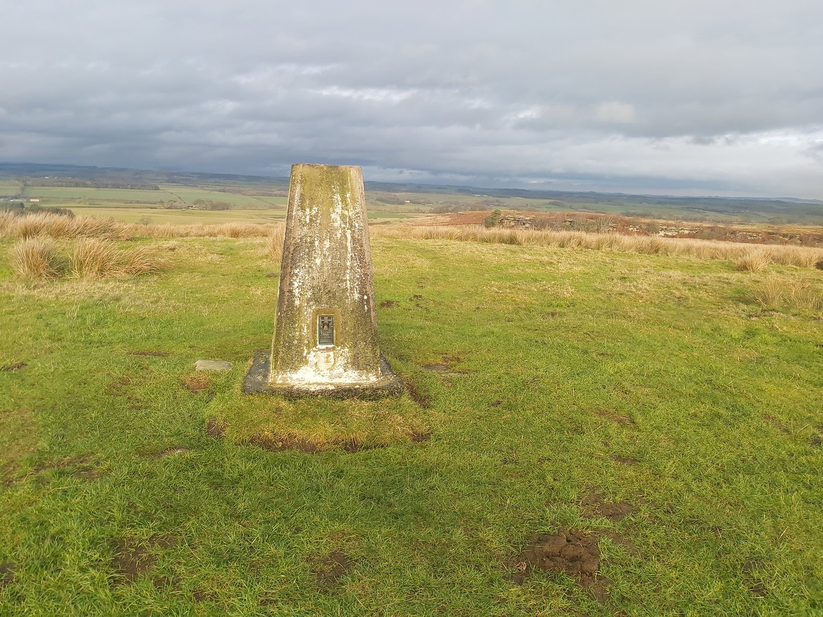 Shaftoe Crags Trig Point