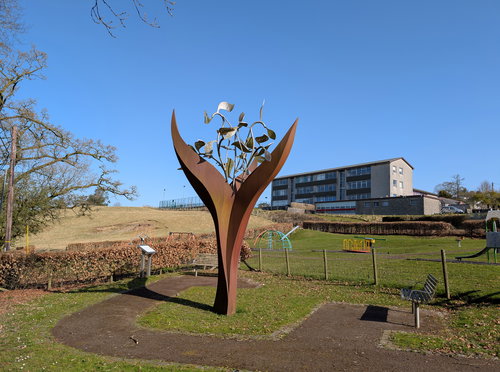 Burning Bush Memorial Sculpture