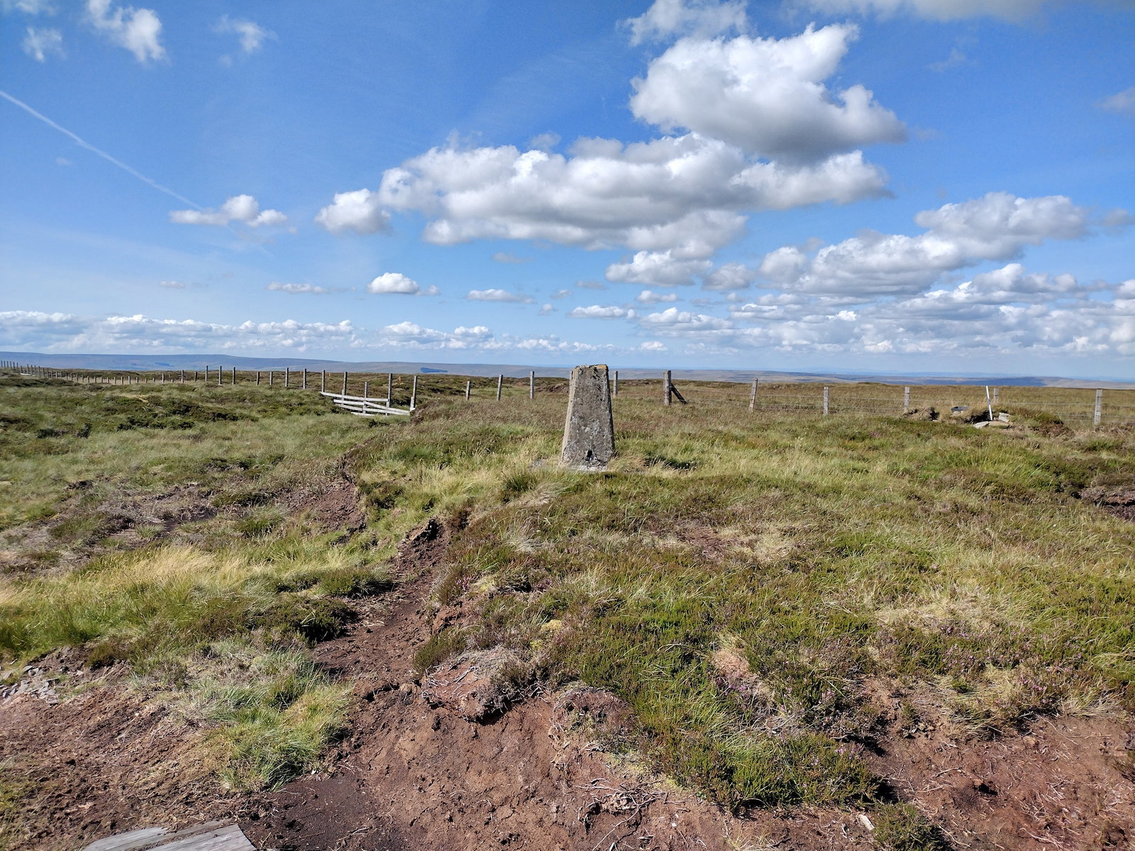 Westernhope Moor Trig Point
