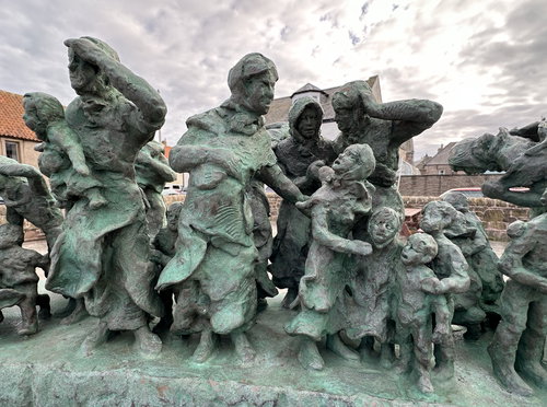 Widows and Bairns Sculpture Eyemouth