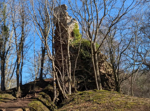 Yester Castle And Goblin Ha'