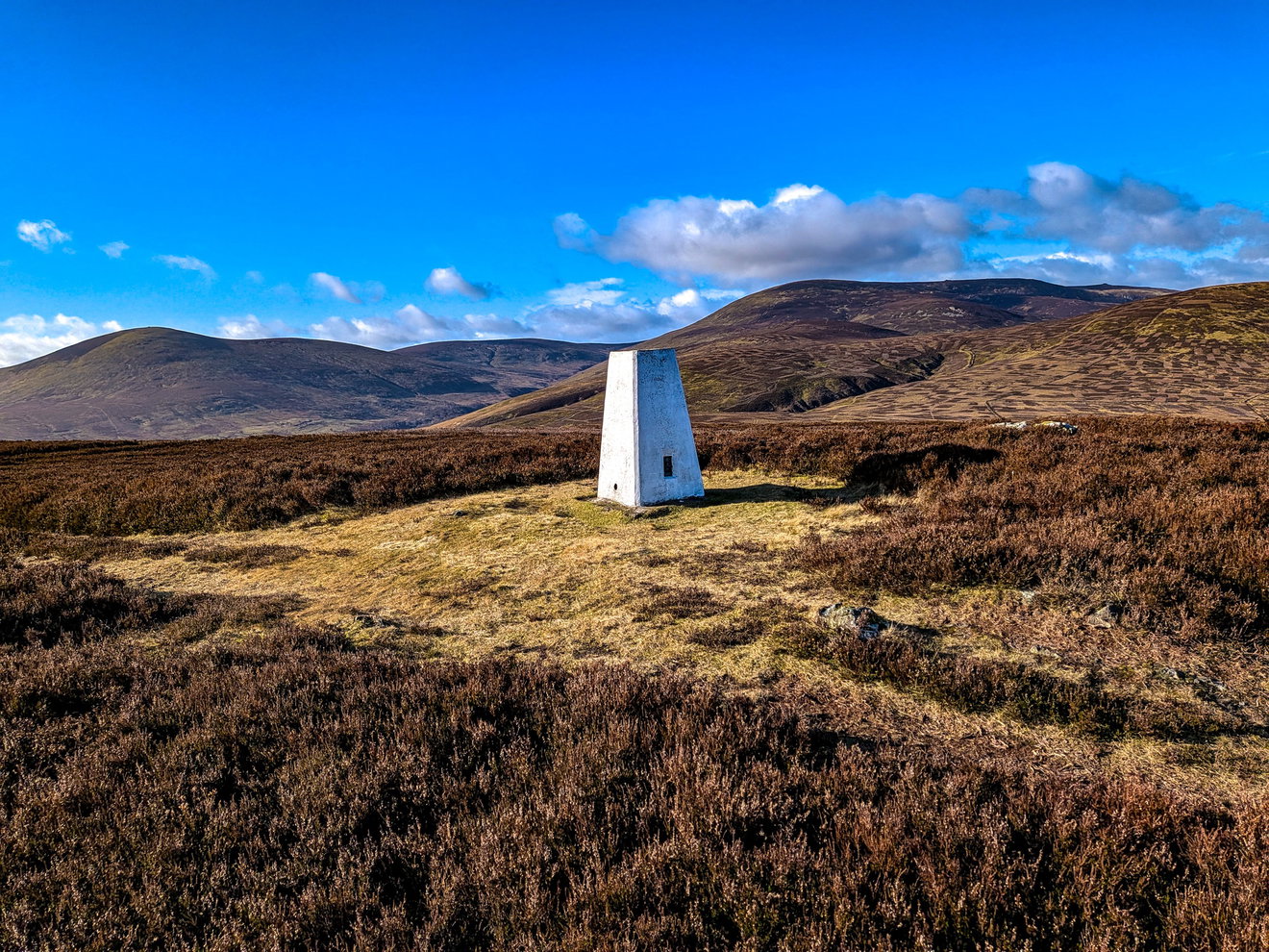 Cold Law Trig Point Cheviots