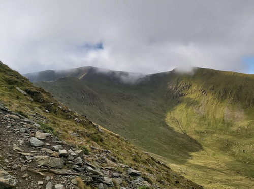 Helvellyn Via Striding Edge